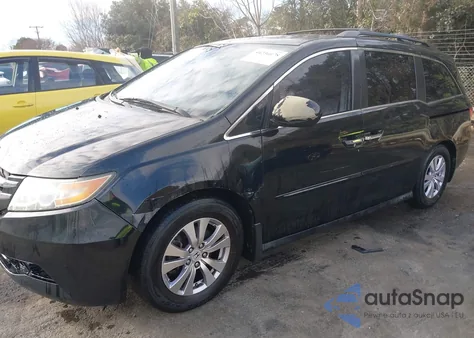 2014 Honda Odyssey Ex-L z USA, uszkodzony, nr VIN 5FNRL5H68EB121159